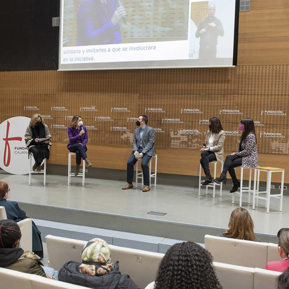 Acto de balance Navarra Solidaria 2020