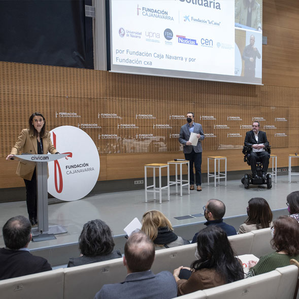 Acto de balance Navarra Solidaria 2020
