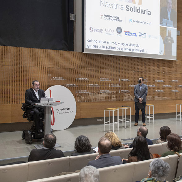 Acto de balance Navarra Solidaria 2020